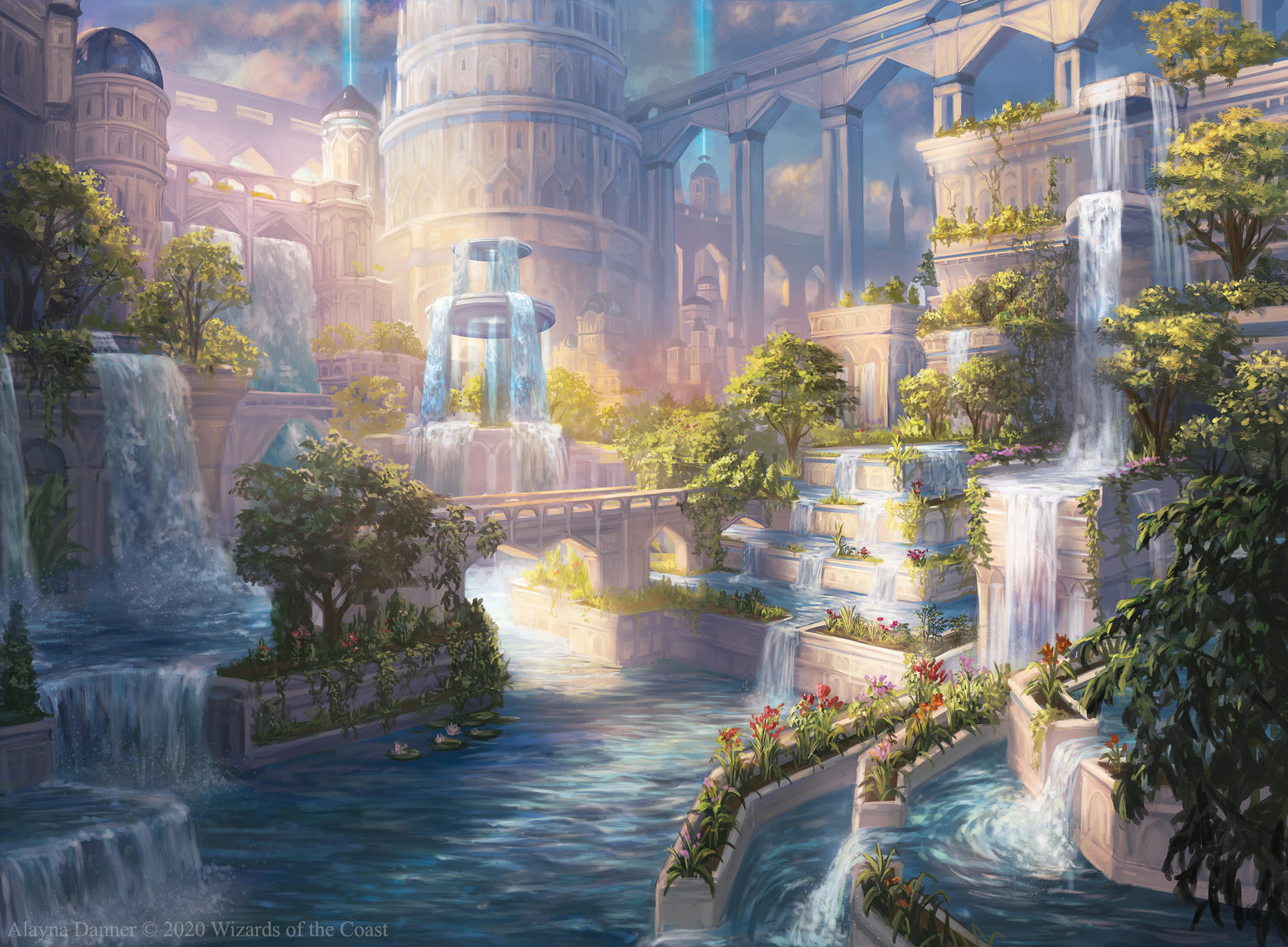 Rejuvenating Springs from Magic: The Gathering by Alayna on DeviantArt