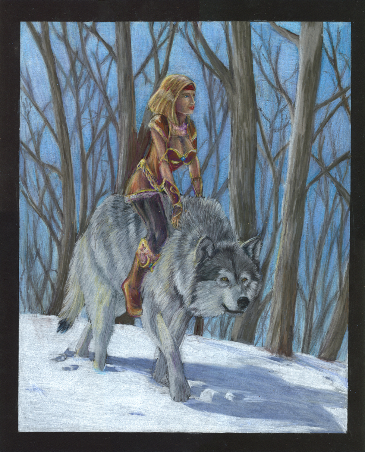 Wolf woman