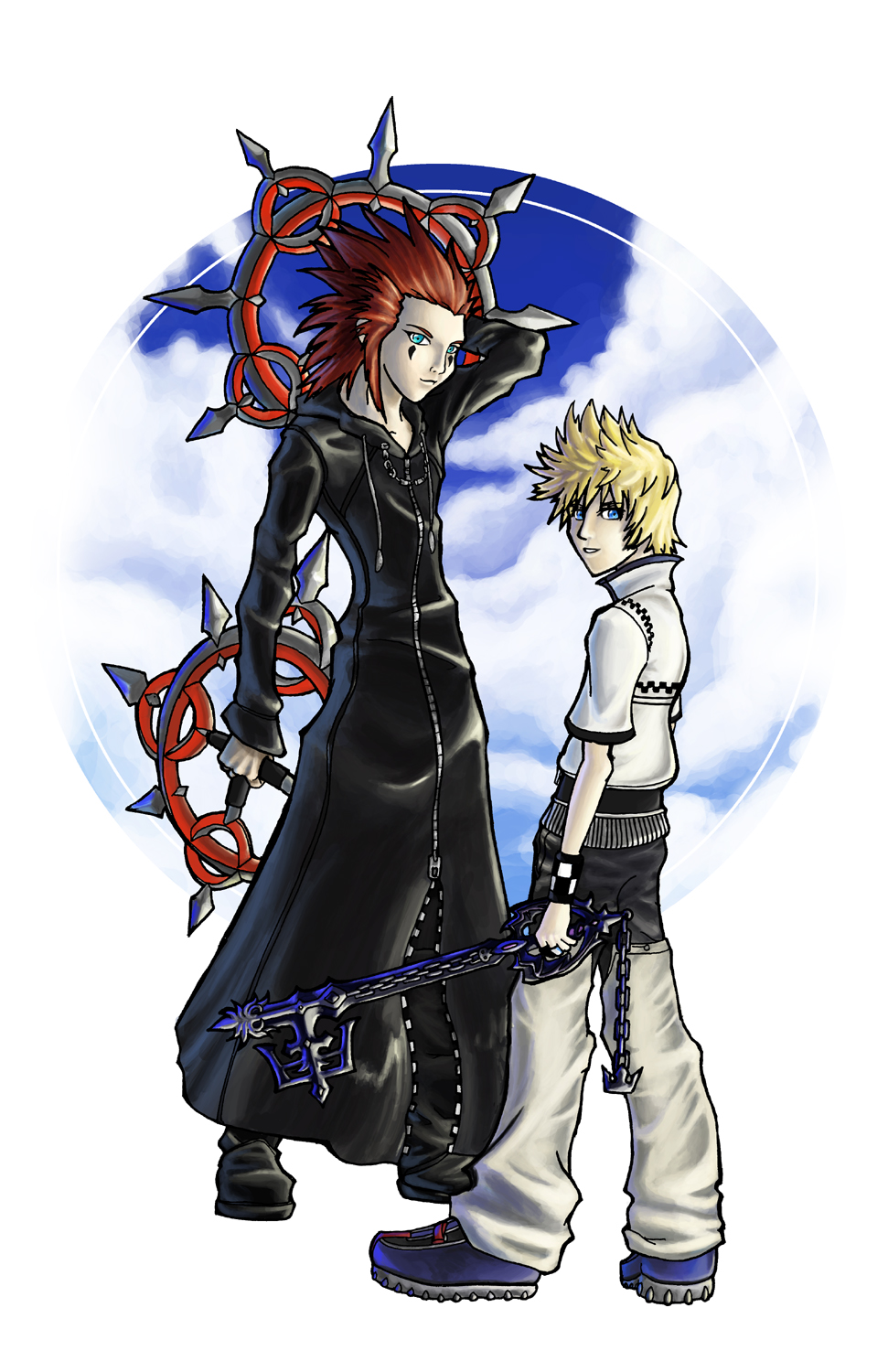 Axel and Roxas - KH2