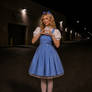 alice(as dorothy) at local mall at night 11