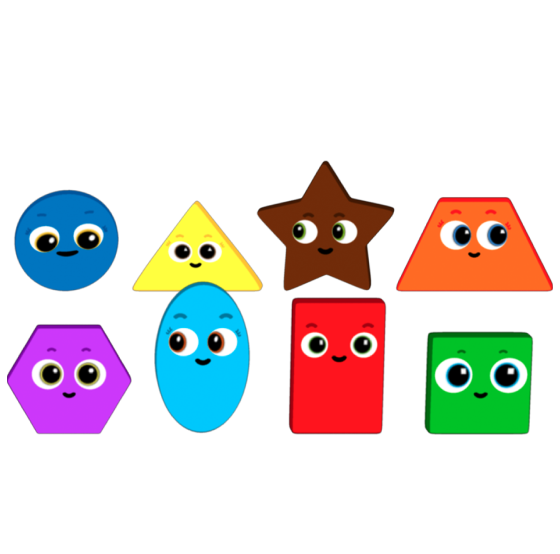 Shape school characters PNG by bobotheyggfan on DeviantArt