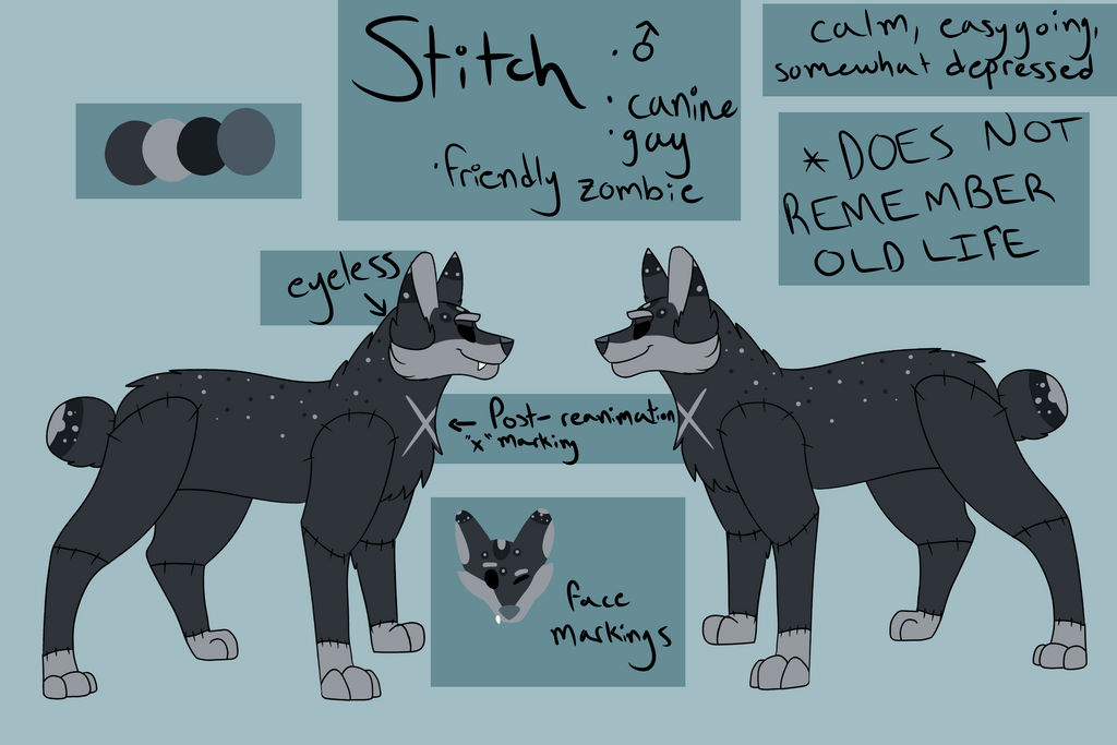 Stitches Reference 2018 Stitch Reference Sheet by InterstellarKip on DeviantArt