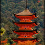 the Miyajima Pagoda