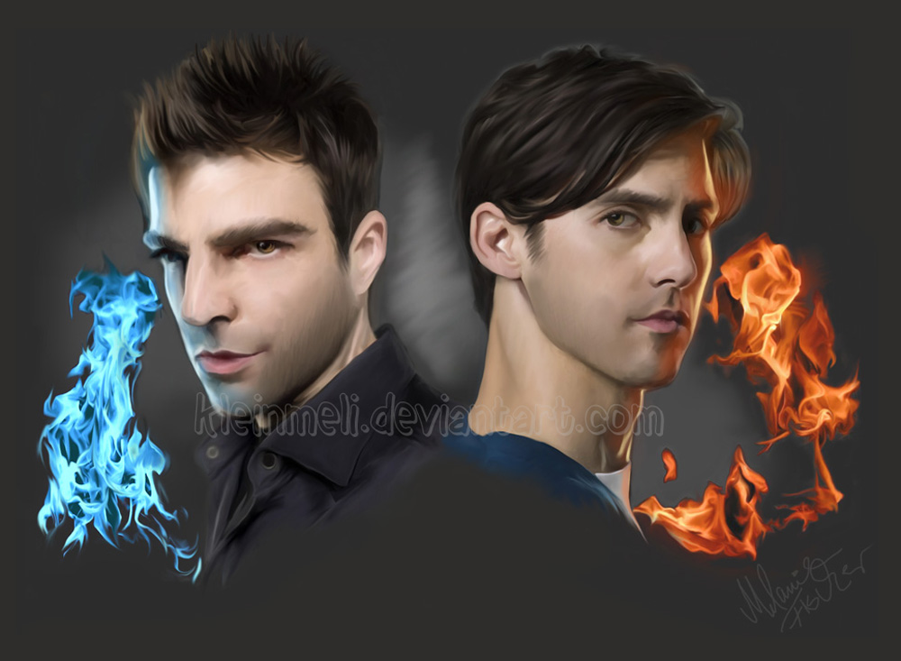 Heroes Sylar and Peter