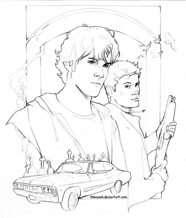 Supernatural Art Nouveau Clean by kleinmeli