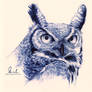 Ballpoint Pen Owl