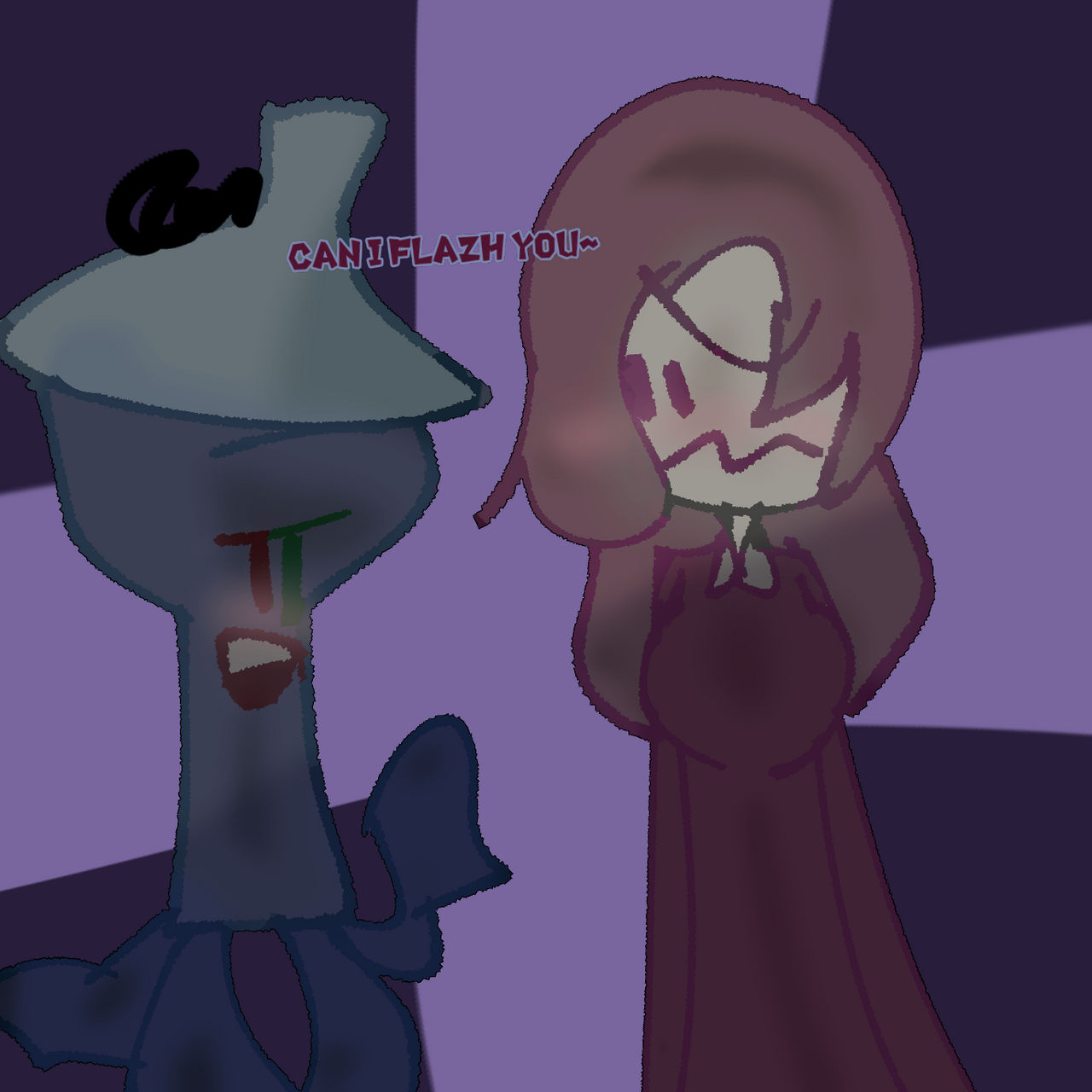 Doom Flirtz with Becky by LeafyFlezh on DeviantArt