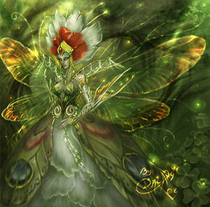 Finished Green Queen Faery