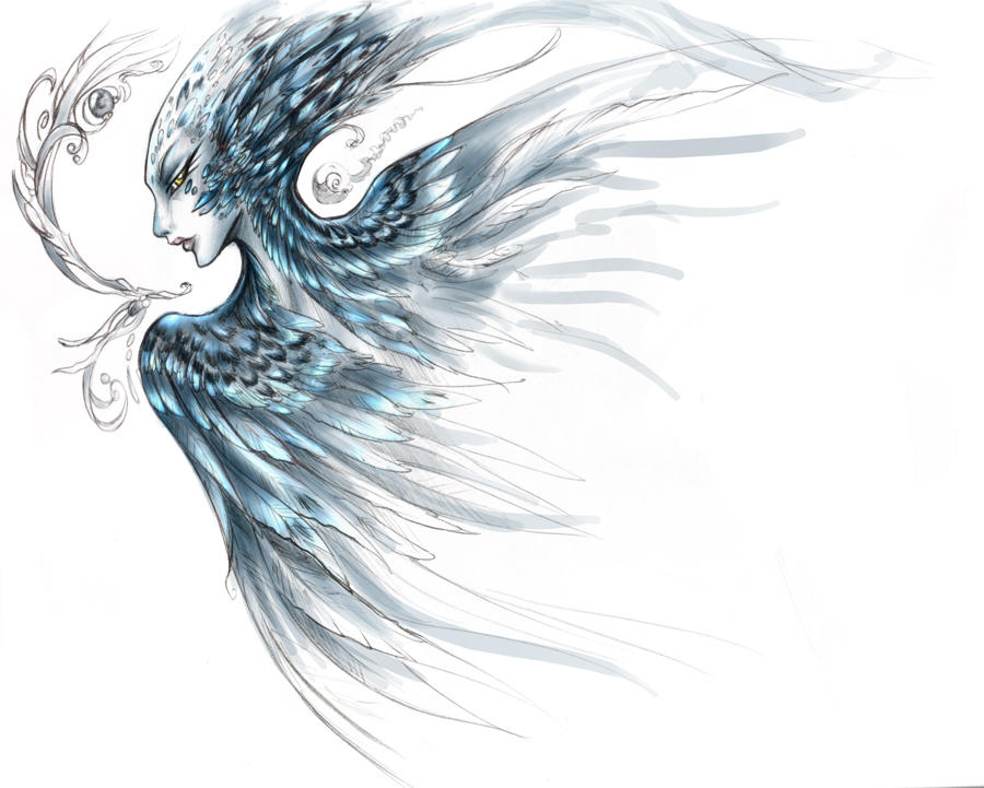 Siren Face by driany on DeviantArt