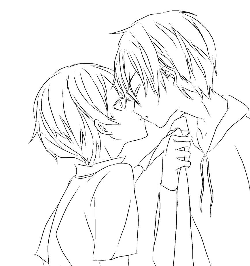 Yaoi Lineart by Kiridiri on DeviantArt