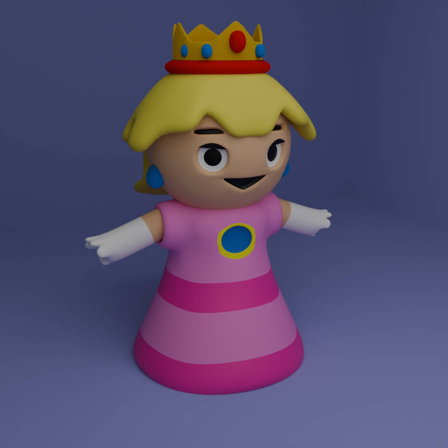 Princess Peach (FanArt) by MlgxArt on DeviantArt