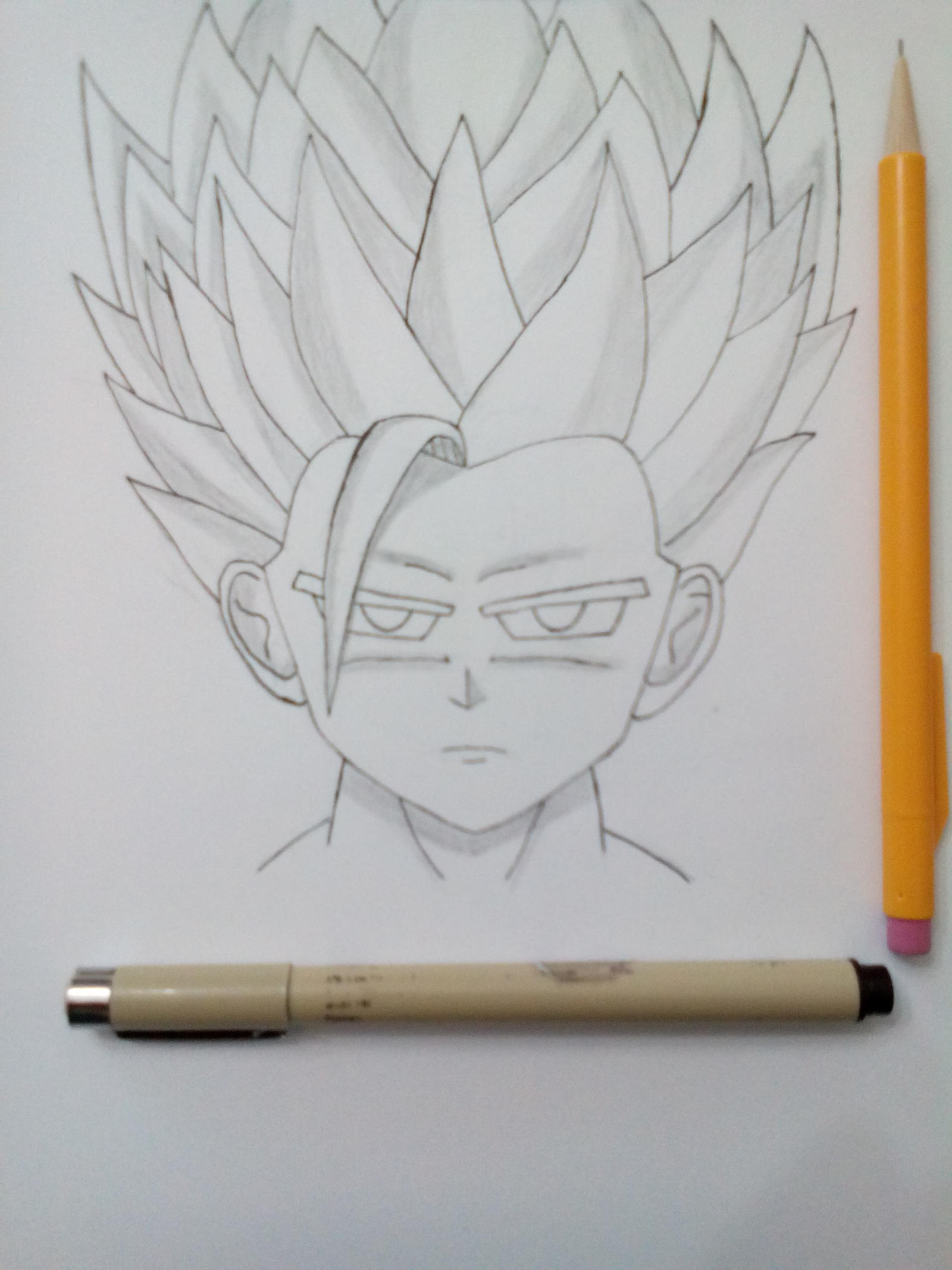 DBZ Teen Gohan Super Saiyan 2