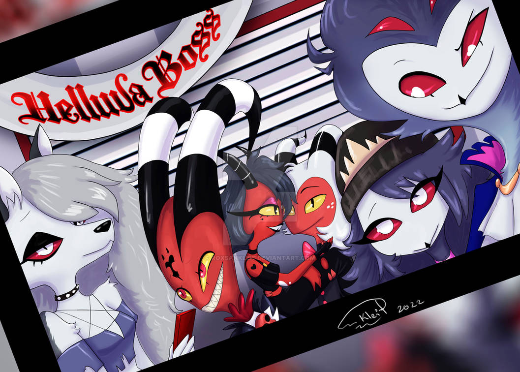 Hell Boss Ruffette Fan Art Helluva Boss by RoxsanKleit on DeviantArt