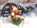 Little Santa bear by lovebiser