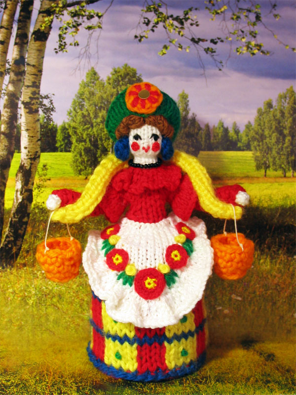 Russian folklore Dymkovo doll