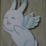 Hi There Flying Mint Bunny