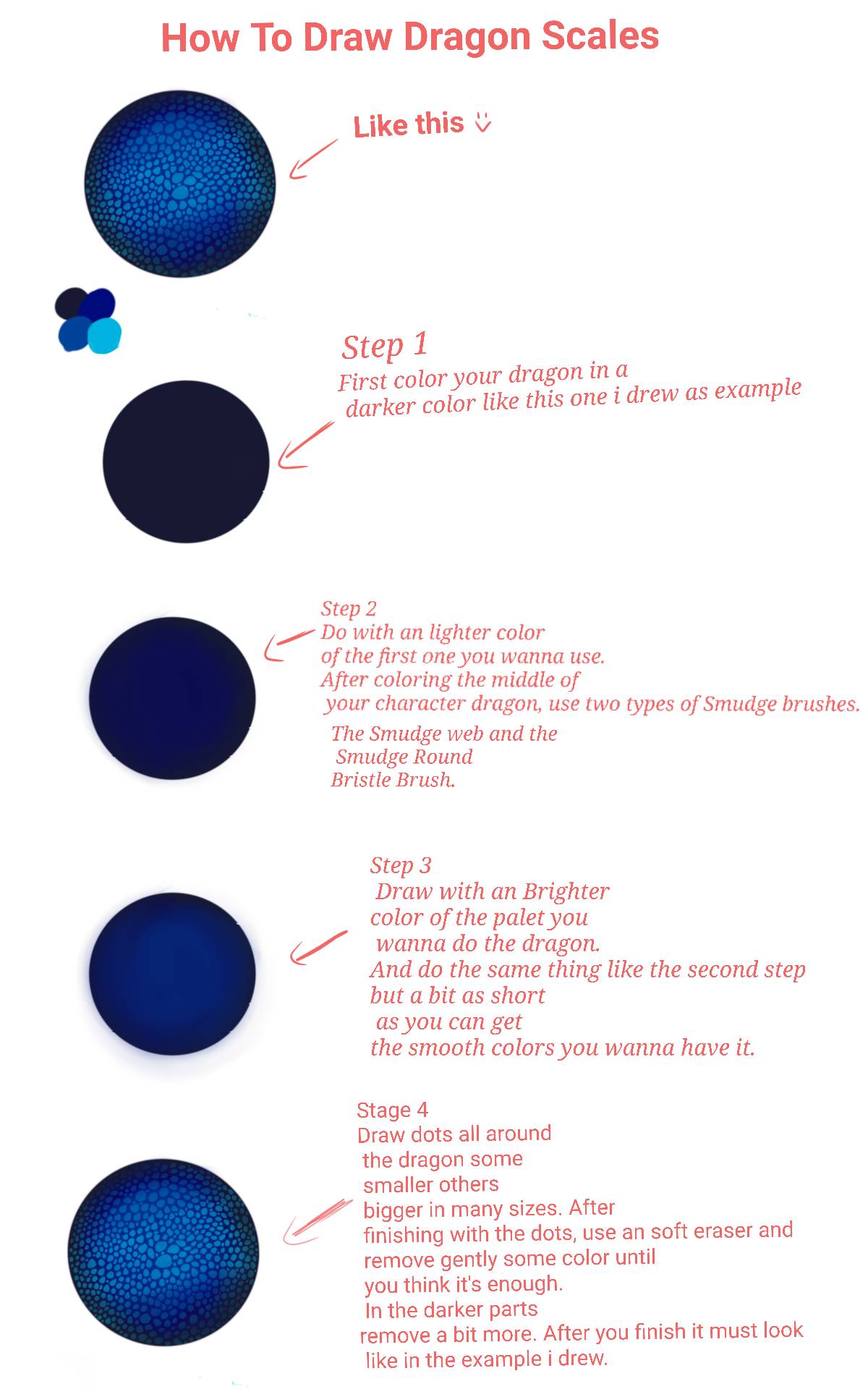 Scale Tutorial Tutorial: How to draw scales for the Dragons by Rajah-Lynx on DeviantArt