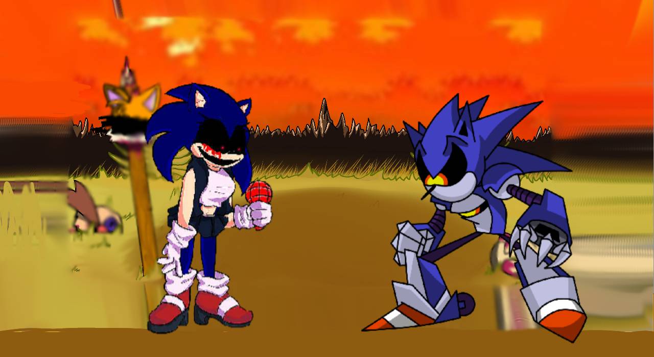 Sonic EXE vs Metal Knight Knux — Weasyl