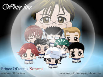 prince of tennis - white line-