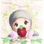 Hanane and her Strawberry