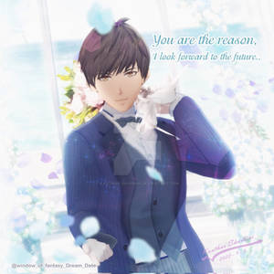 [Vroid] Gavin as a groom XDDDDDDDDD