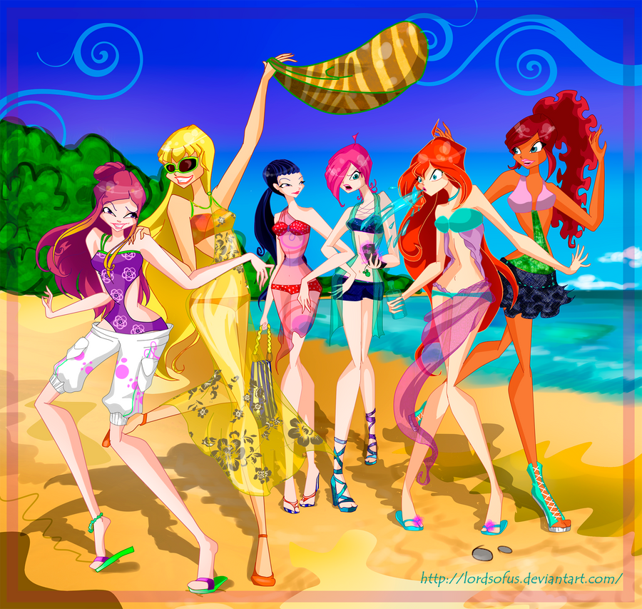 Винкс на пляжи Винкс на пляжи