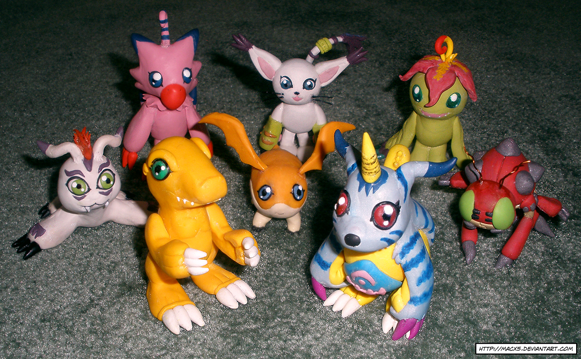 Clay DigiDestined Digimon