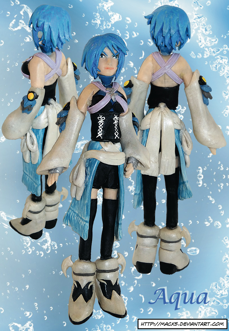 Clay Kingdom Hearts Aqua