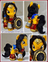 Wonder Woman Custom Pony