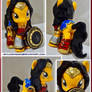 Wonder Woman Custom Pony