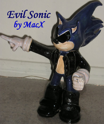Ceramic Evil Sonic