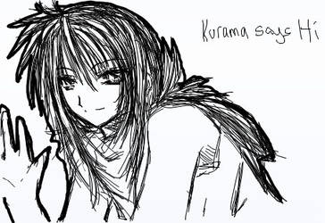 Kurama says hi.