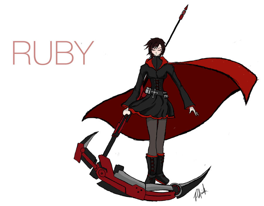 Ruby - RWBY by patgarci on DeviantArt