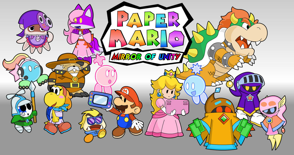 Paper Mario - Mirror of Unity by UMSAuthorLava on DeviantArt