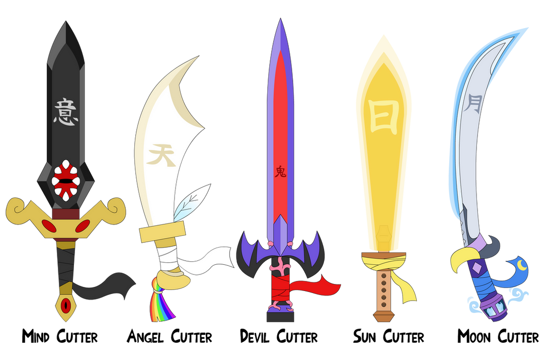 The Five Cutter Swords by UMSAuthorLava on DeviantArt