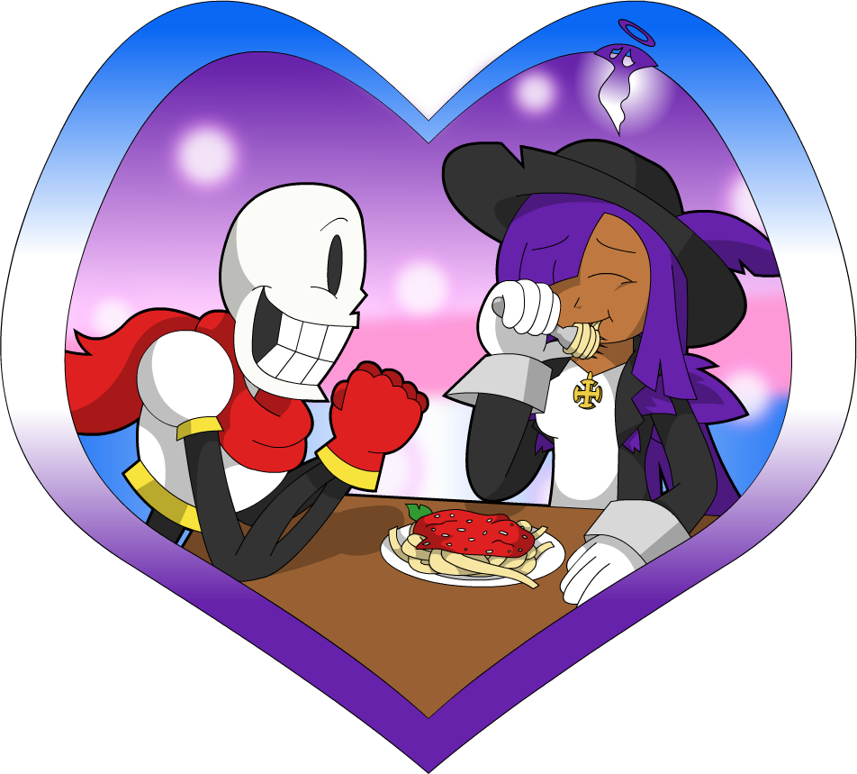 UndertaleMS - Papyrus and Claire