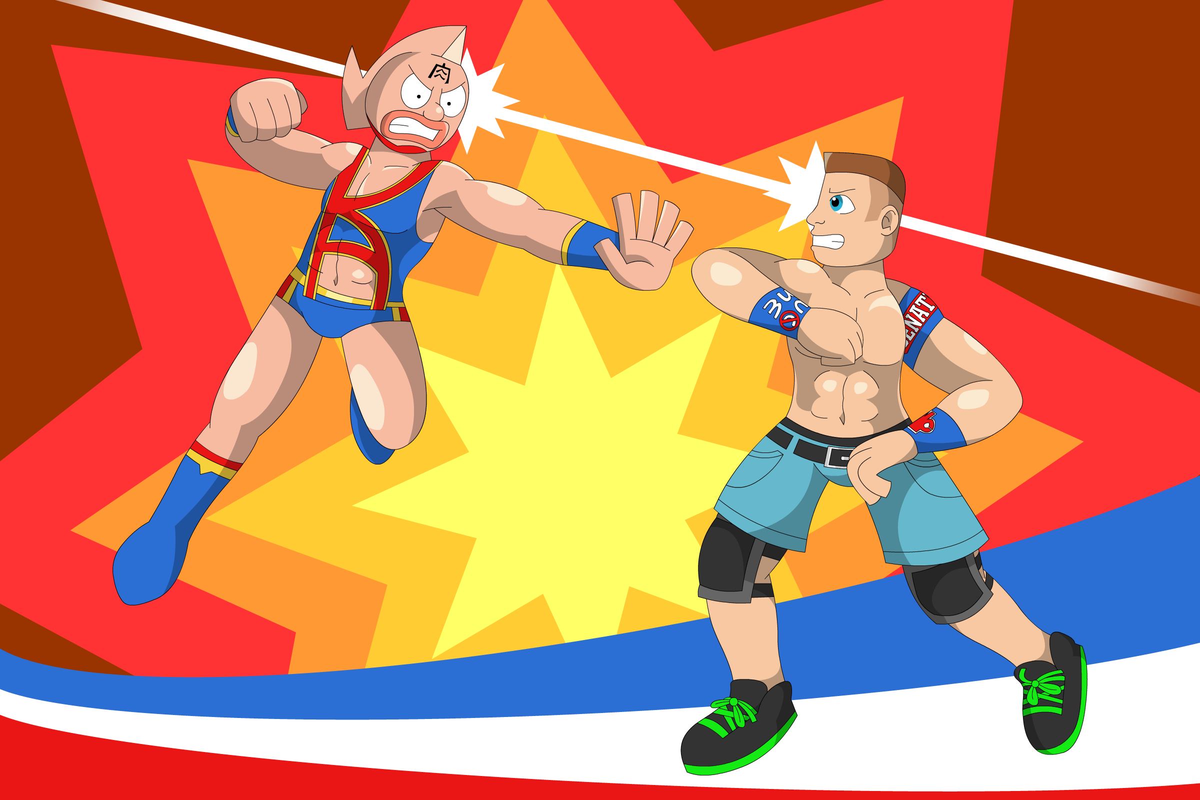 Kinnikuman vs. John Cena