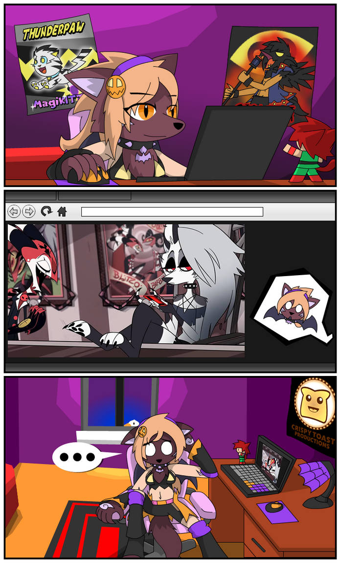 wallpapers Helluva Boss Cinders Comic minicomic what a small hell by