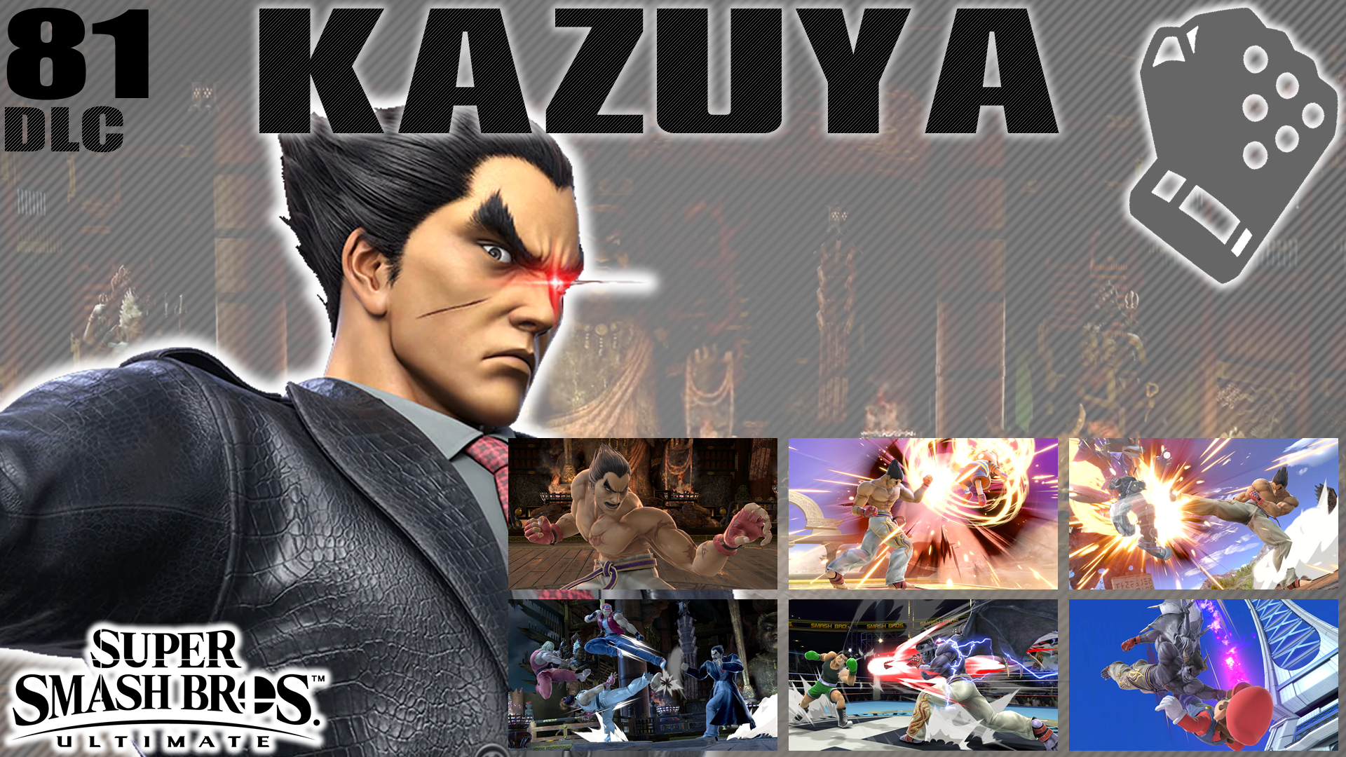 Kazuya Mishima Comes To Super Smash Bros. Ultimate On June 29th