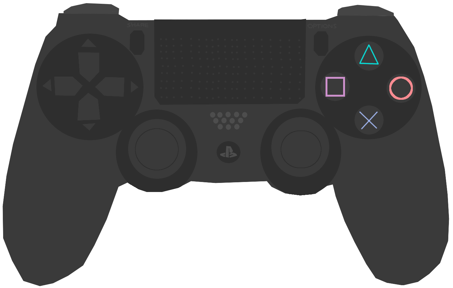 PS4 Controller by ControversialGopher on DeviantArt.