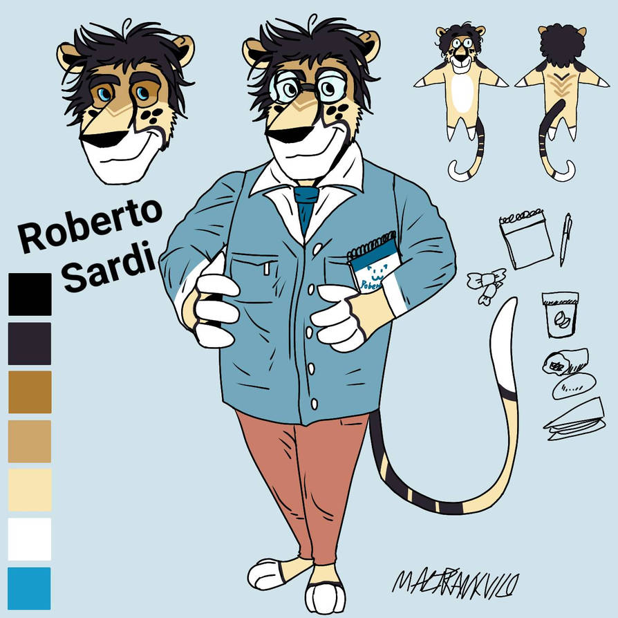 Roberto Sardi new character by AngeloGattino on DeviantArt