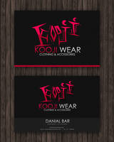 Kooji Wear Business Card