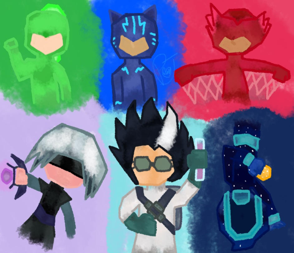 Pj Mask Squad By Undertale Miner On Deviantart