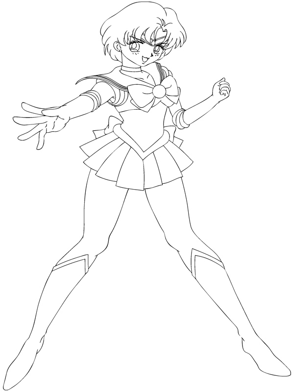 Sailor Mercury Drawing