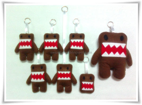 My Domo Key Chain... by SongAhIn on DeviantArt