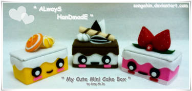 My Cute Cake Box Collection