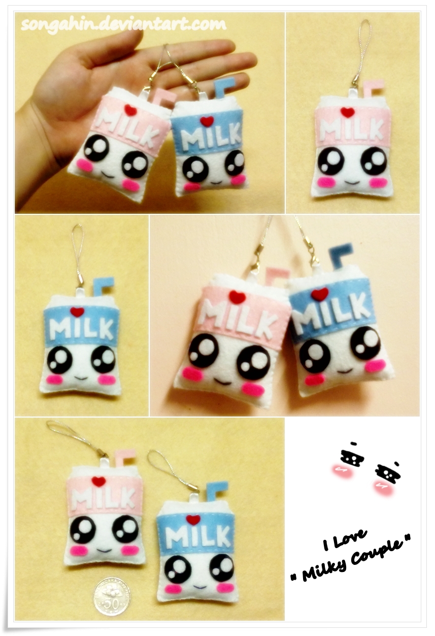 Milky Couple Key Chain...