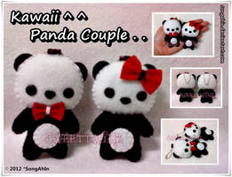 Kawaii Panda Couple..