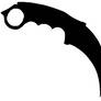 Karambit Knife Black Symbol