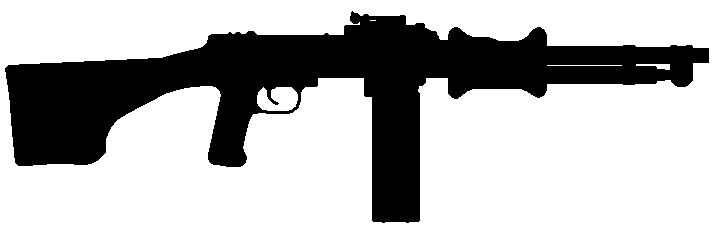 RPD (Chopped Down Barrel) Black Symbol by Jakubtokaj on DeviantArt